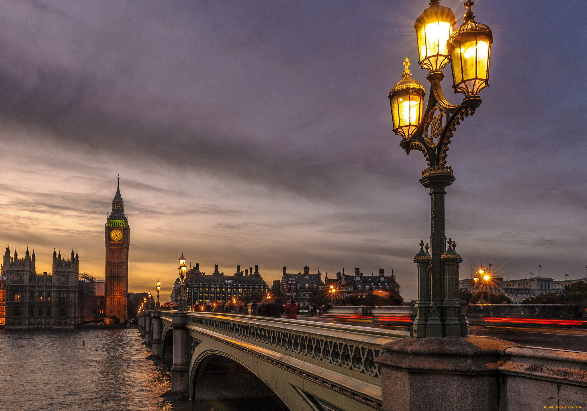 Westminster Bridge фонарь
